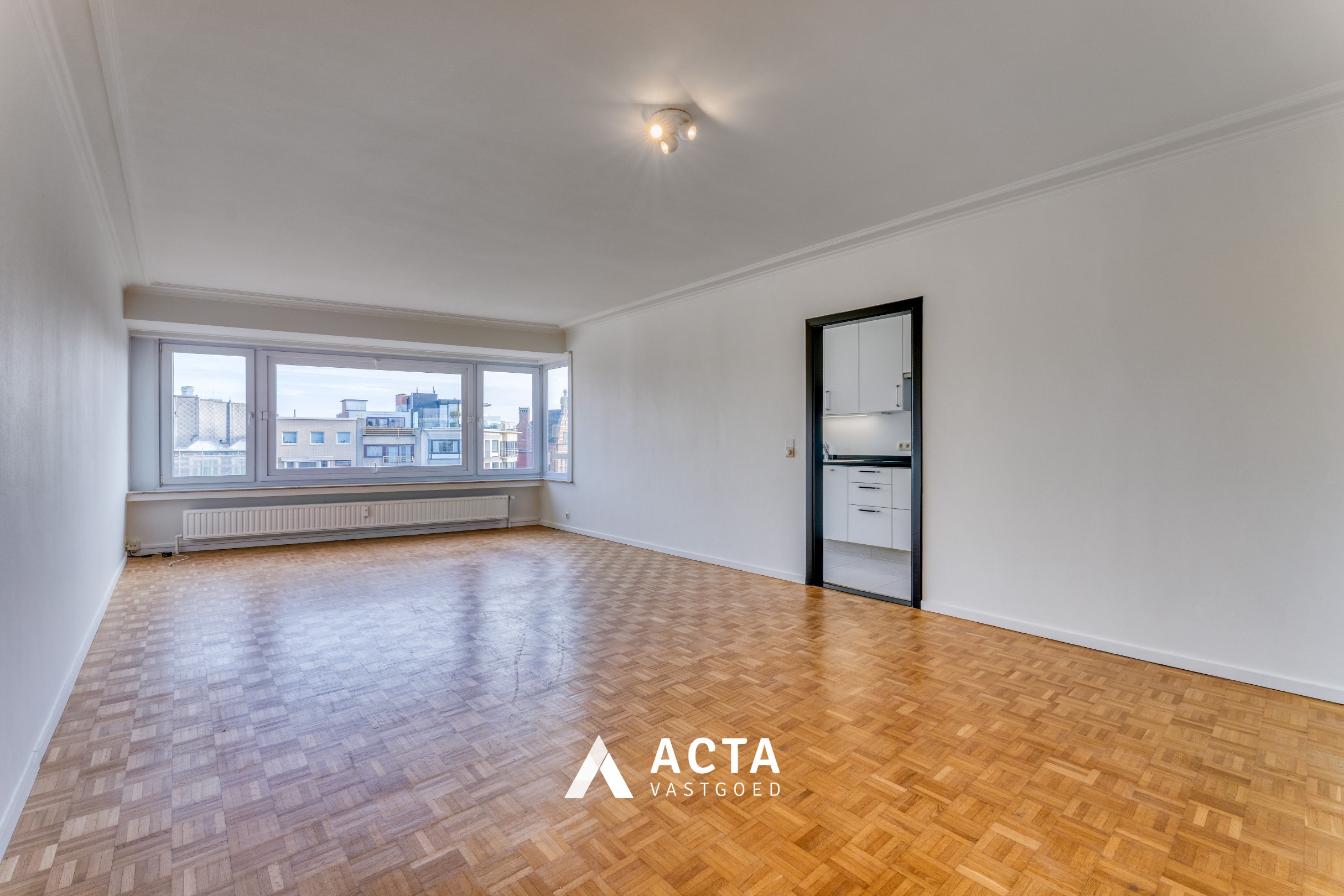 Appartement met twee slaapkamers op het Leopold I-Plein 