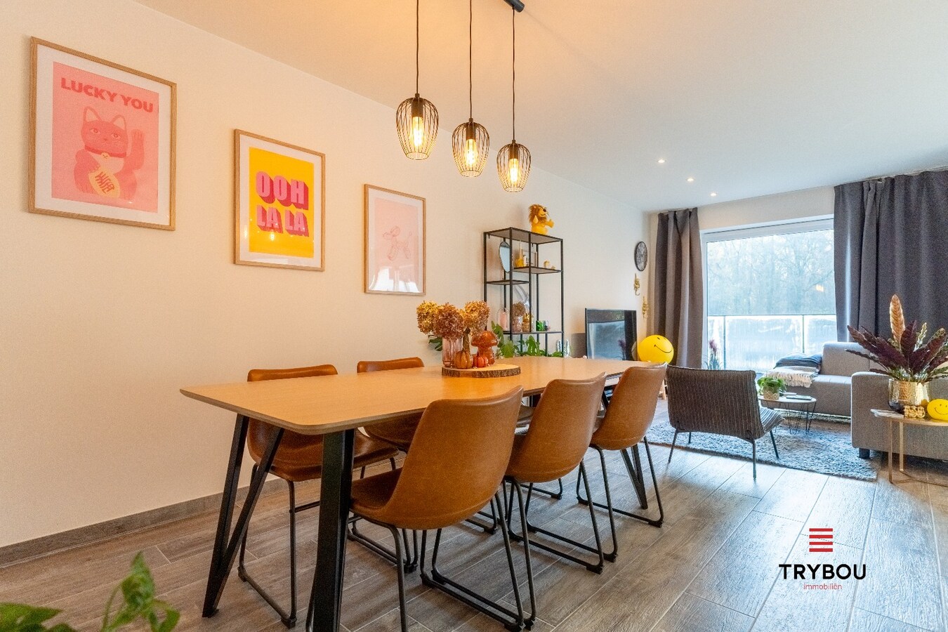 Prachtig gelegen - ruim energiezuinig appartement met 2 slaapkamers 