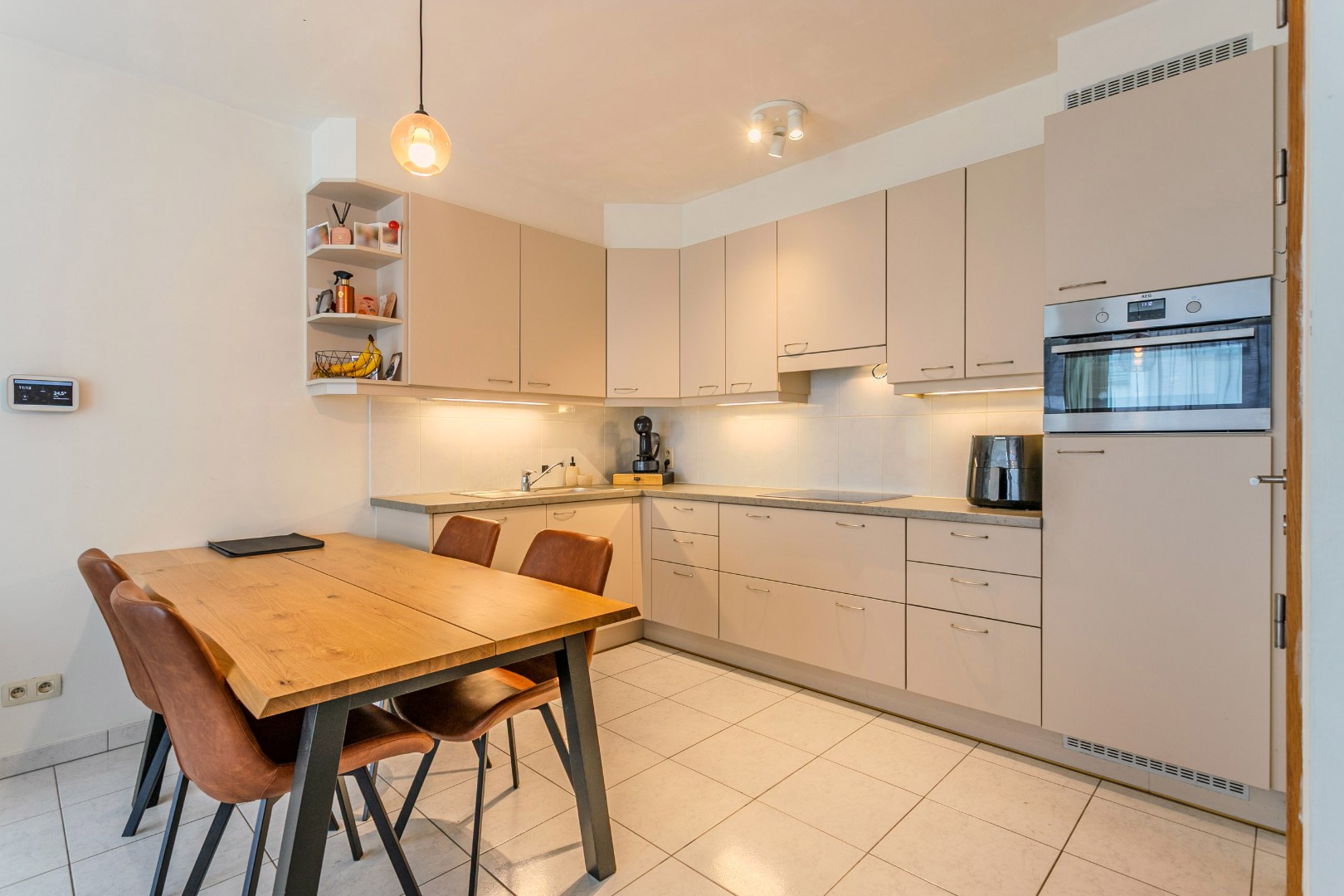 Energiezuinig glv-appartement (70m²) met tuin, berging en autostpl. te Halle 