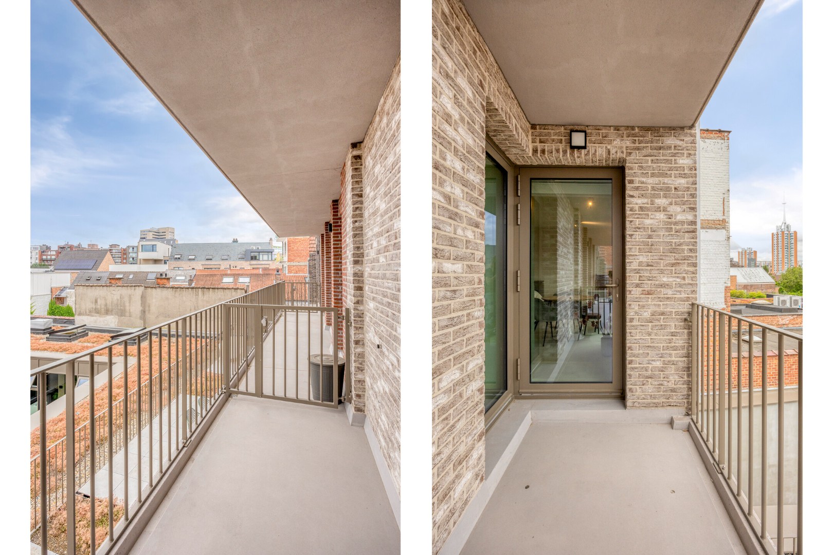 Bemeubelde studio met terras en kelderberging in het centrum van Leuven! - EPC 50 kWh/m² - bewoonbare opp. 37,5 m² 