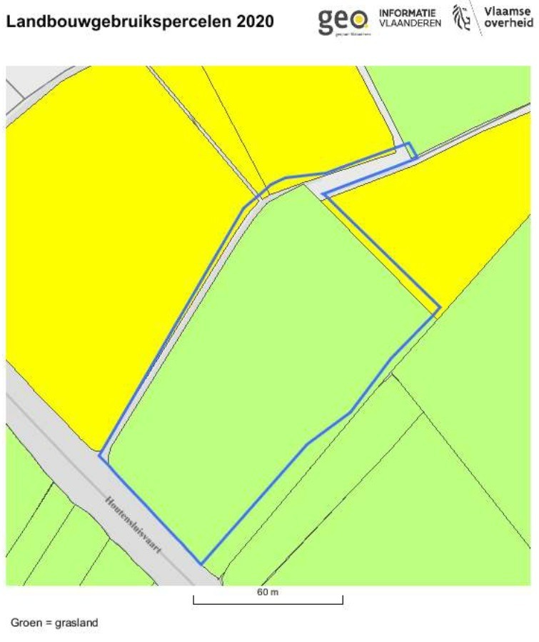 Ruim perceel landbouwgrond nabij de Noorbroekstraat, Woumen van 1ha01a40ca 