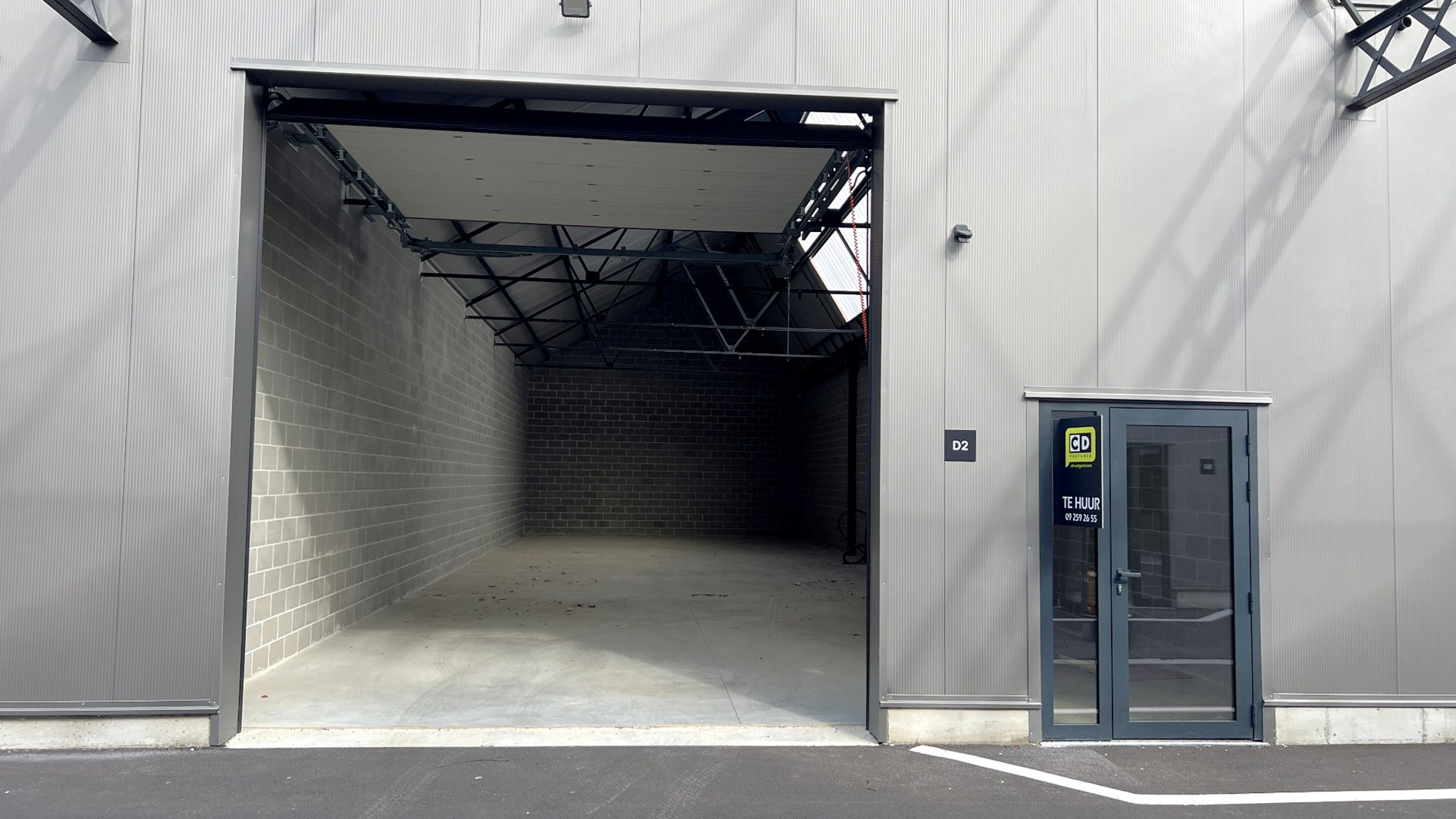Nieuwbouw opslagruimtes te huur nabij N407 in Kalken