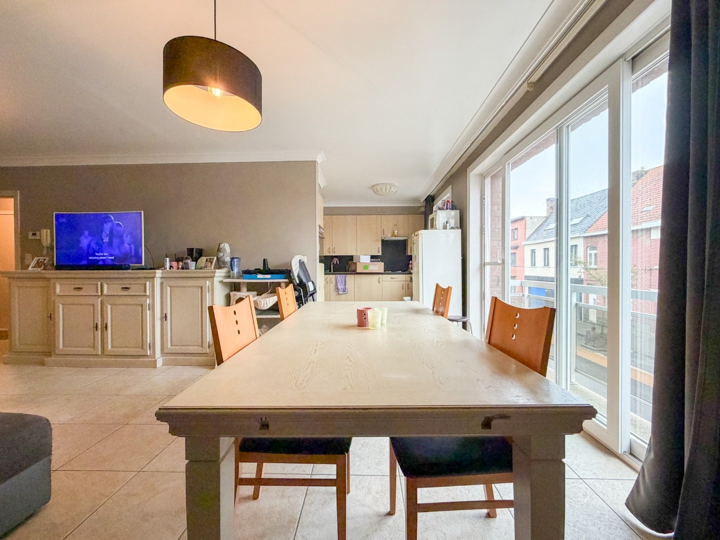 Energiezuinig 2-slp appartement (88 m²) met groot terras, Eernegem. 