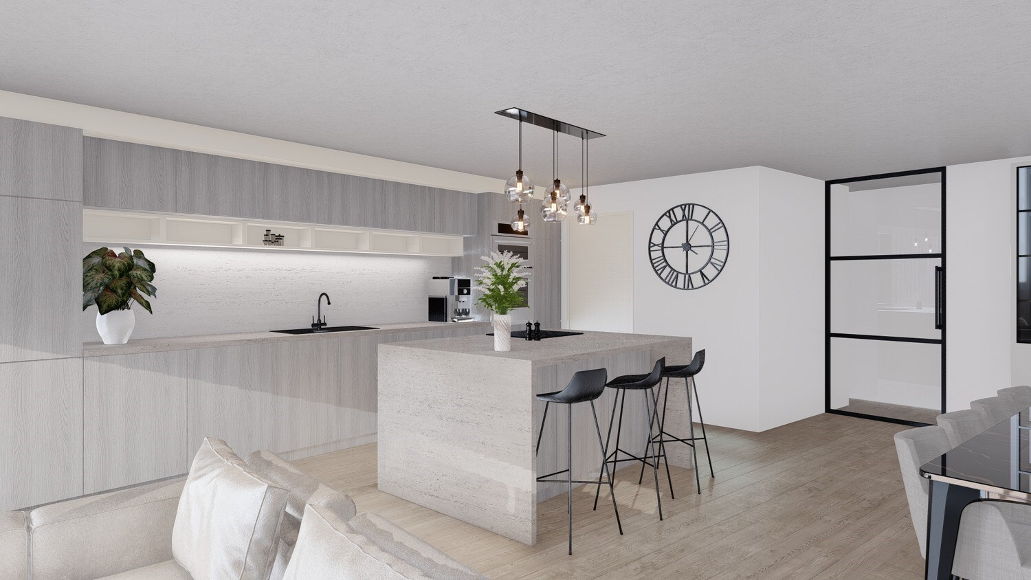 Nieuwbouwappartement op toplocatie in hartje Lanaken met zonnig terras 