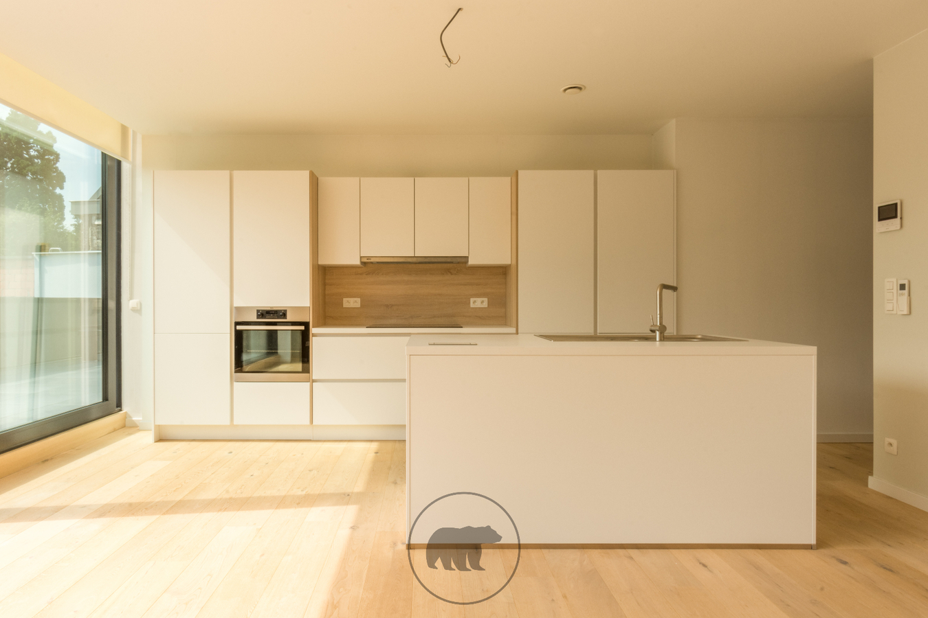 Nieuwbouwappartement met ruim terras in het centrum van Laarne 