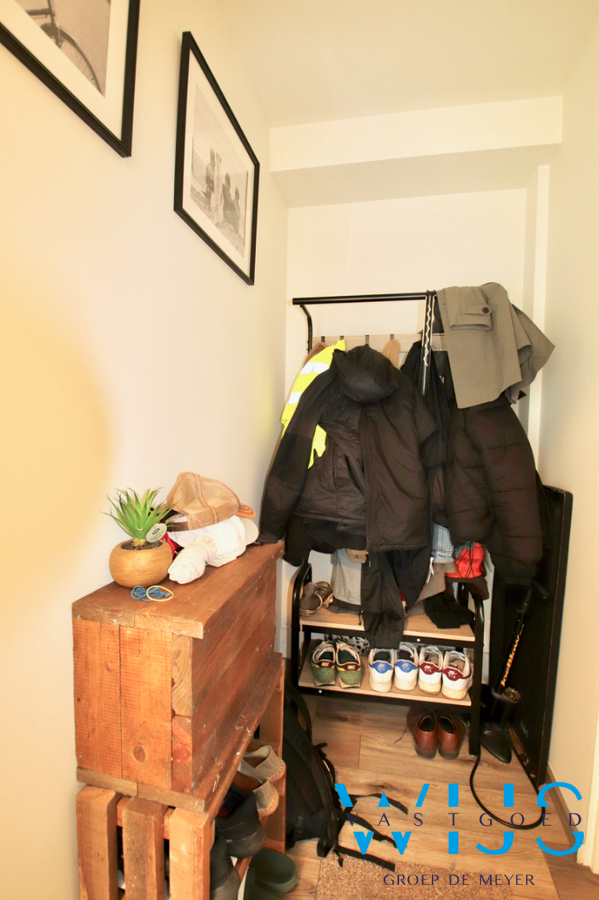 Instapklaar gelijkvloers appartement met 1 slaapkamer &amp; binnenkoer te ASSENEDE! 