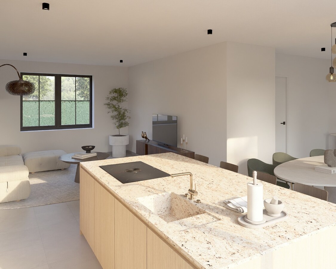 Stijlvolle Bijna Energie Neutrale nieuwbouwwoning op een perceel van 8a41ca gelegen op een zeer rustige locatie! 