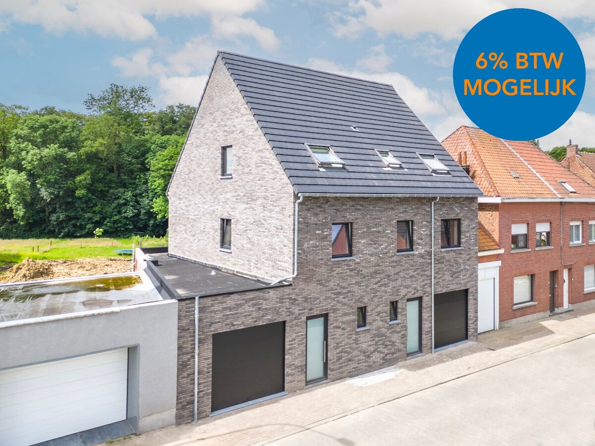 Nieuwbouw BEN-woning te Grotenberge, 6% BTW mogelijk 