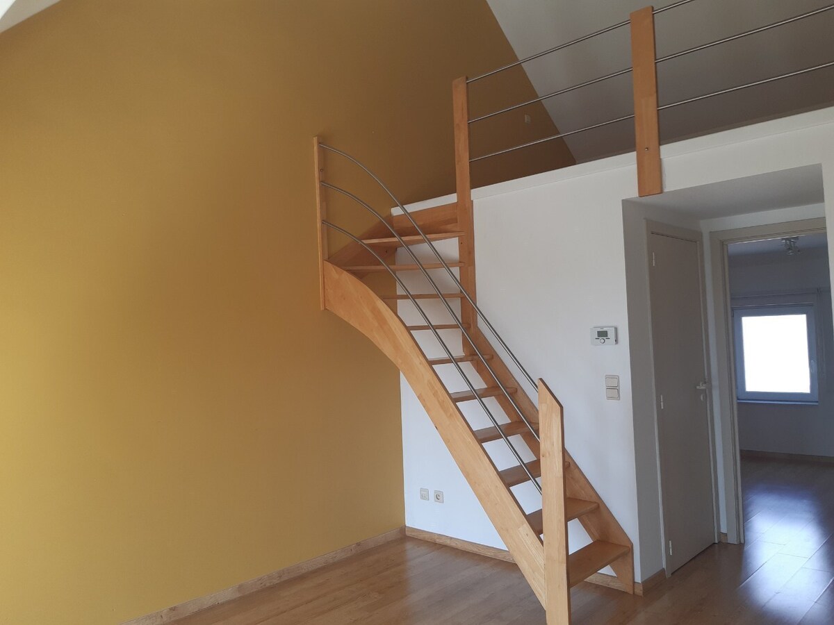 Tof dakappartement met aangenaam zonneterras. 