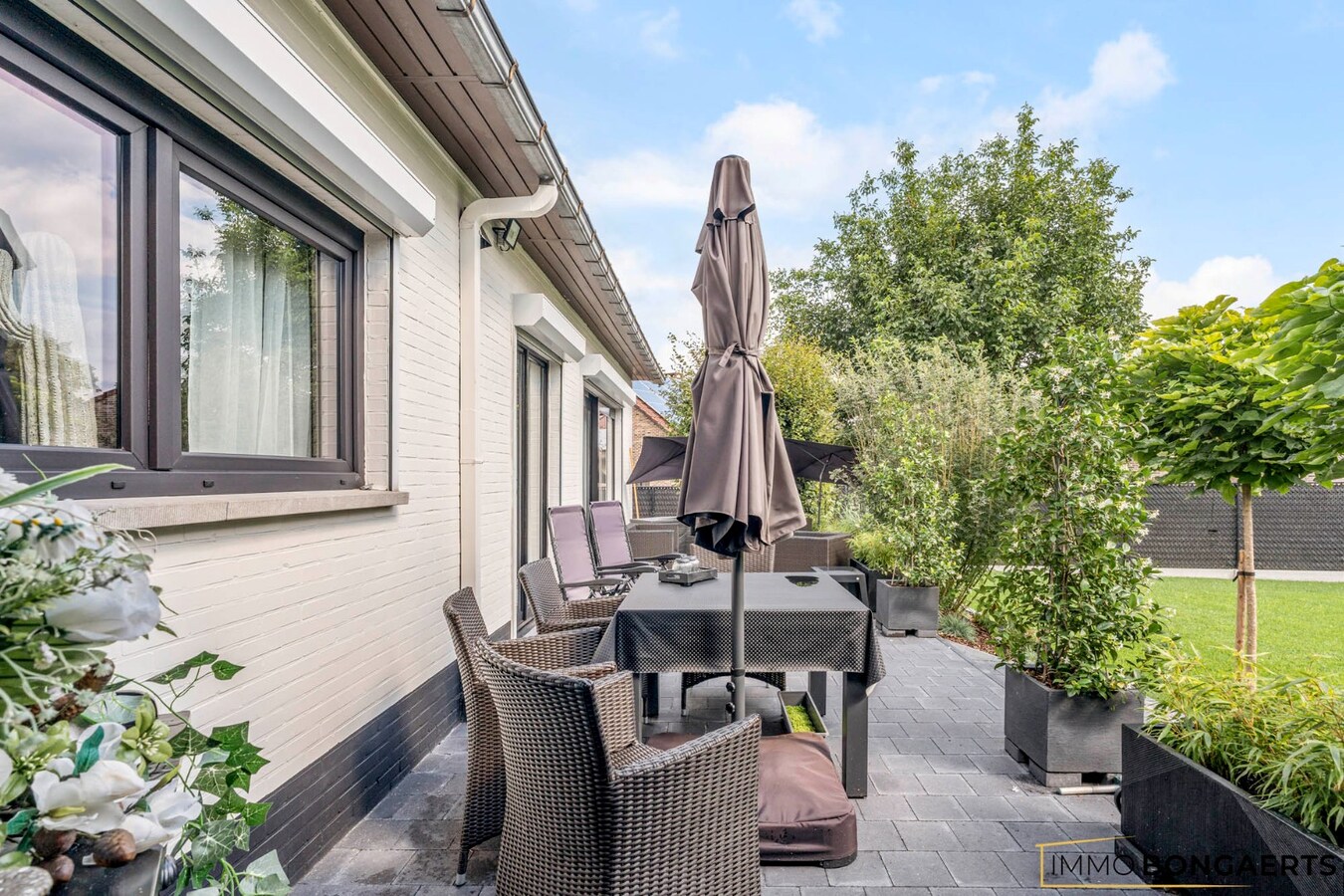 Gelijkvloerse woning op rustige locatie 