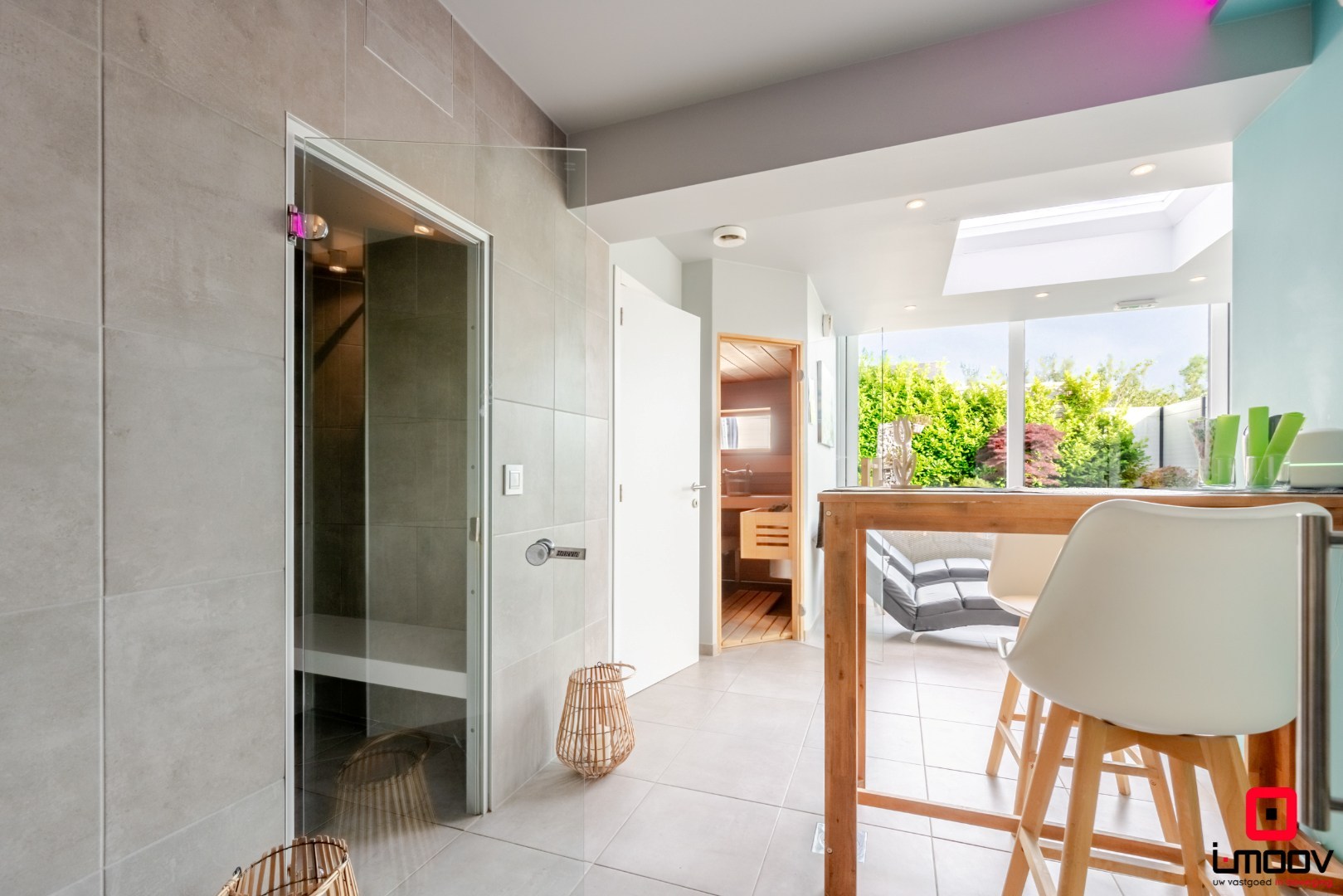 Energiezuinige villa met exclusieve wellness en polyvalent bijgebouw in Oostende 