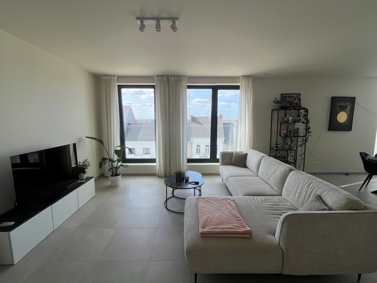 Penthouse op de Gaverse Markt. 