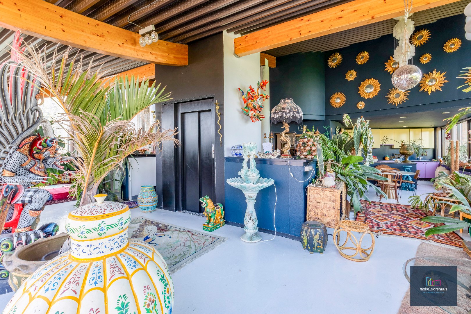 Unieke penthouse met prachtig terras en garagebox te Visserij 