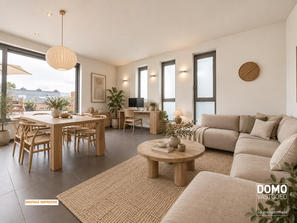 PRACHTIGE LOFT MET ROYAAL TERRAS OP TOPLOCATIE BINNEN DE GROTE RING VAN HASSELT 