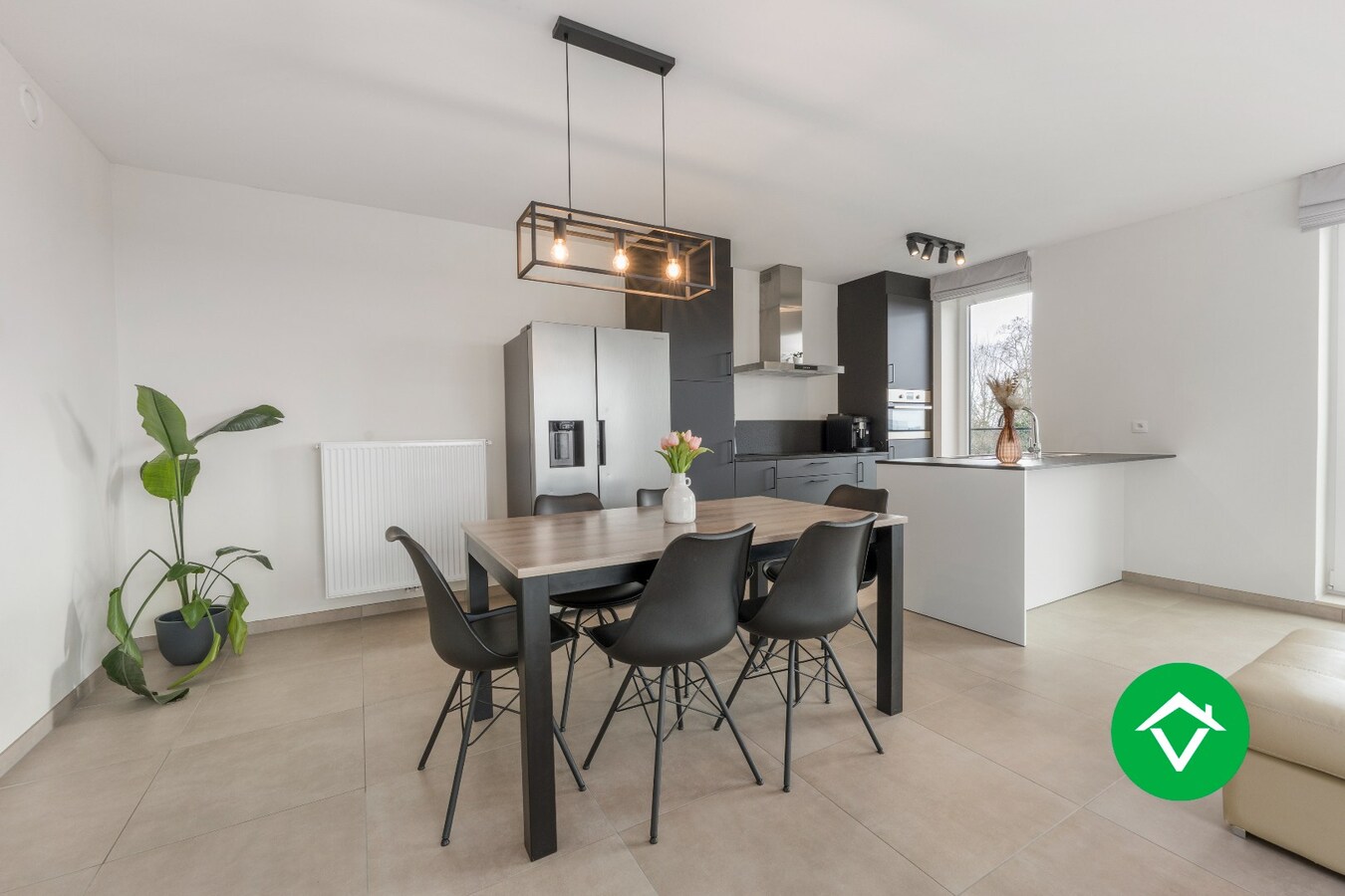 Recent topappartement (2023) met 2 slaapkamers én garage te Diksmuide 