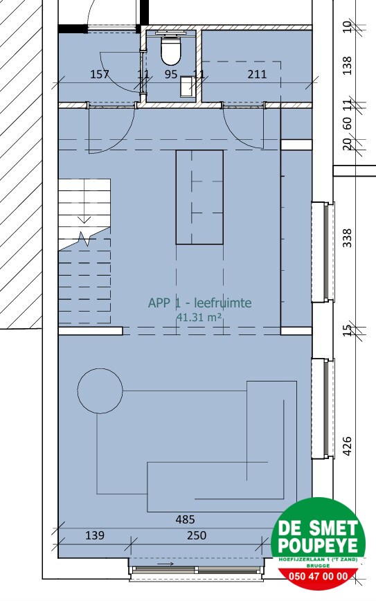 prachtig gerenoveerd duplex appartement 
