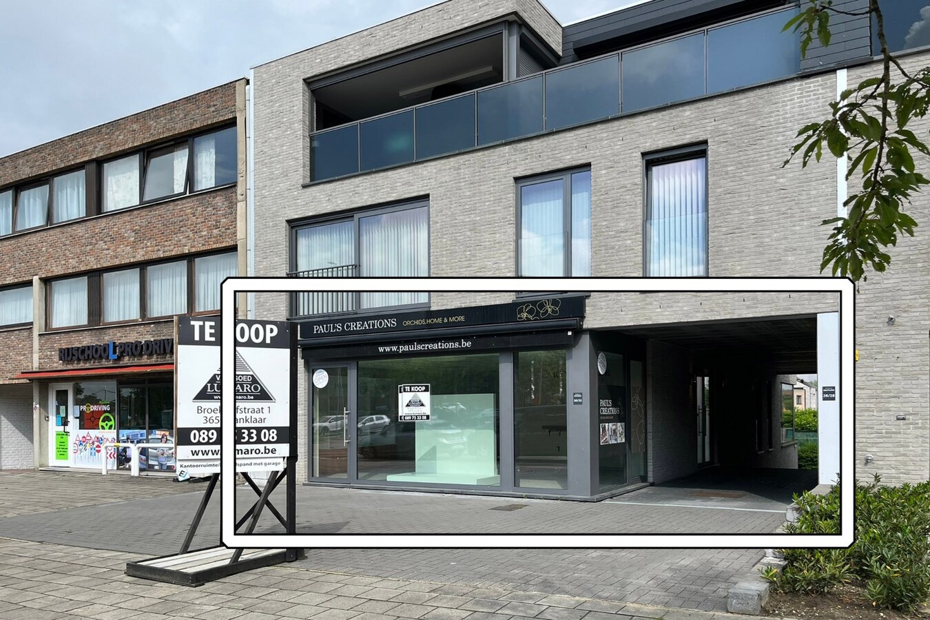 Uitstekend gelegen kantoor-/praktijkruimte van 130 m² + kelder en garage 