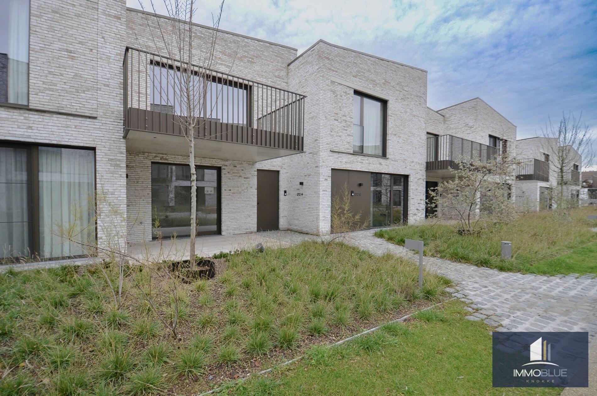 Nieuwbouw BEN-woning(bijna energie neutrale woning) in een autovrije, groene omgeving. 