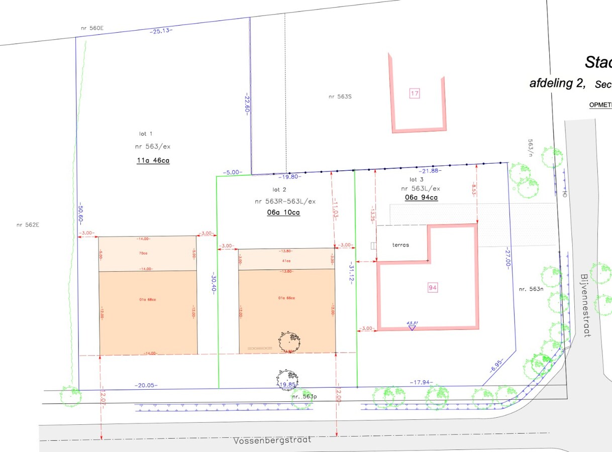 WONING OP EEN PERCEEL VAN 6A94CA TE KOOP IN HASSELT - MOGELIJKHEID TOT RENOVATIE BESTAANDE WONING OF AFBRAAK/WEDEROPBOUW 