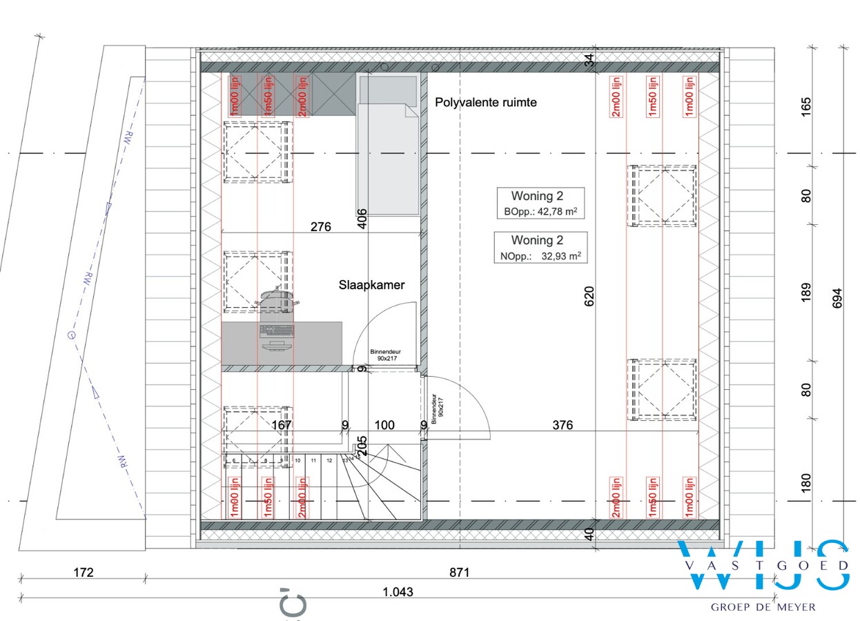 Moderne gezinswoning met 4 slaapkamers en tuin 