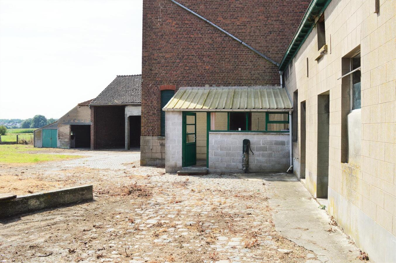 Herenhuis met stallingen op 2.726m² te Lessen (mogelijkheid tot 1ha extra weiland) 