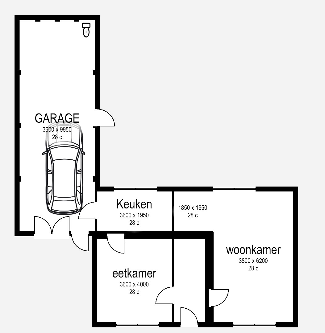 indeling gelijkvloers