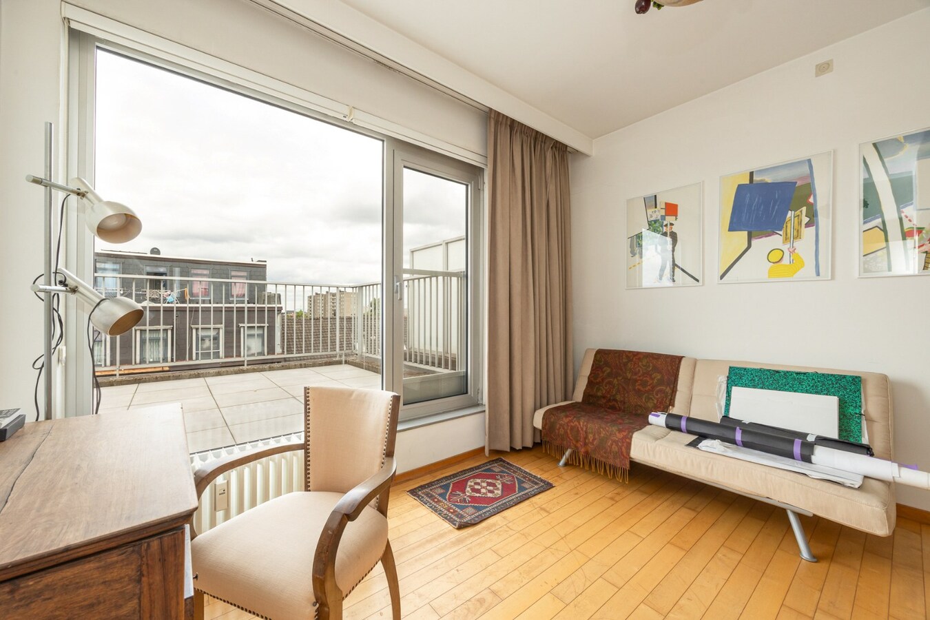 Zeer ruim appt. met 3 slpk en 2 terrassen te Antwerpen! 