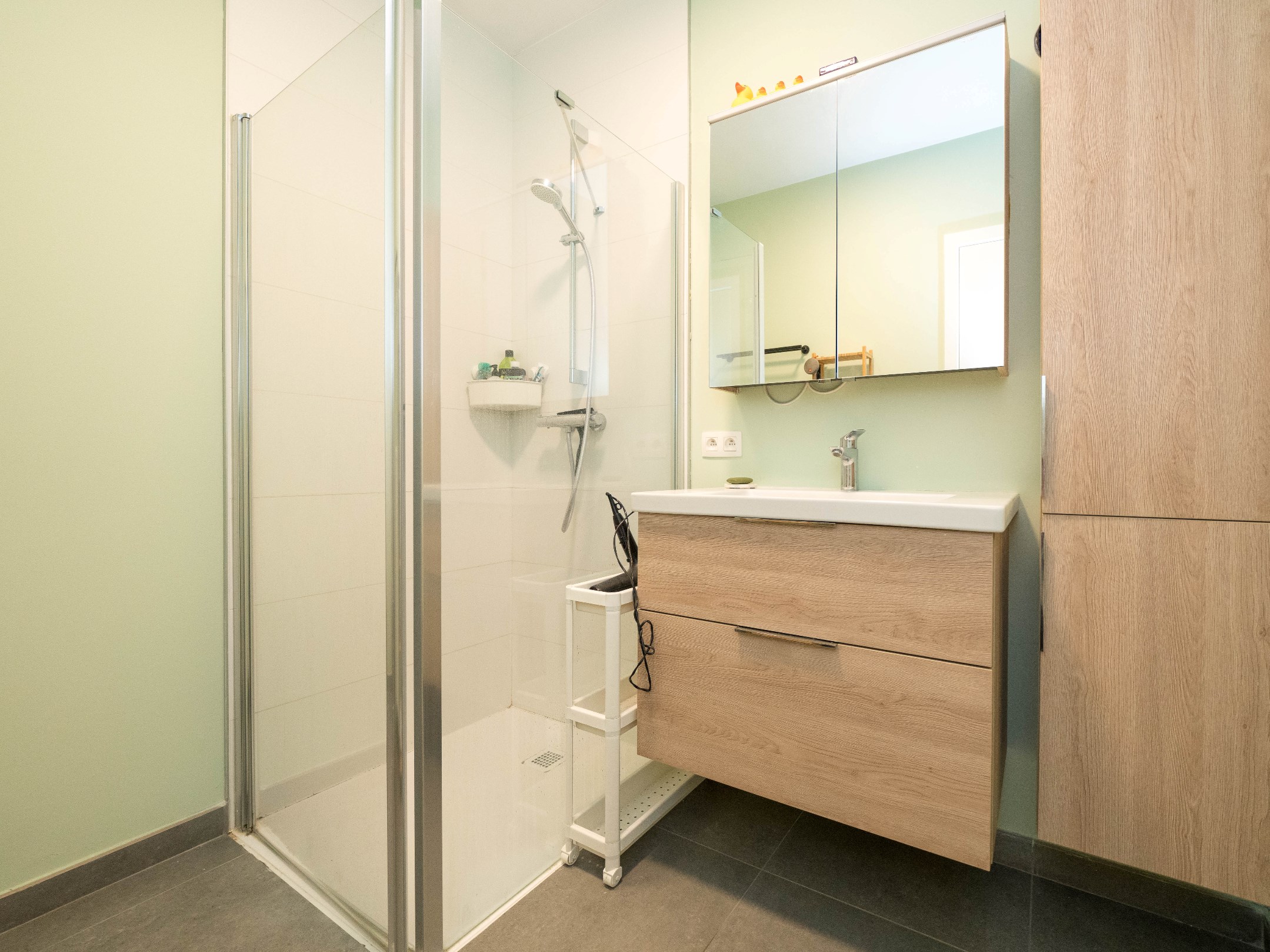 Gelijkvloers appartement met stadstuin centrum Strombeek 