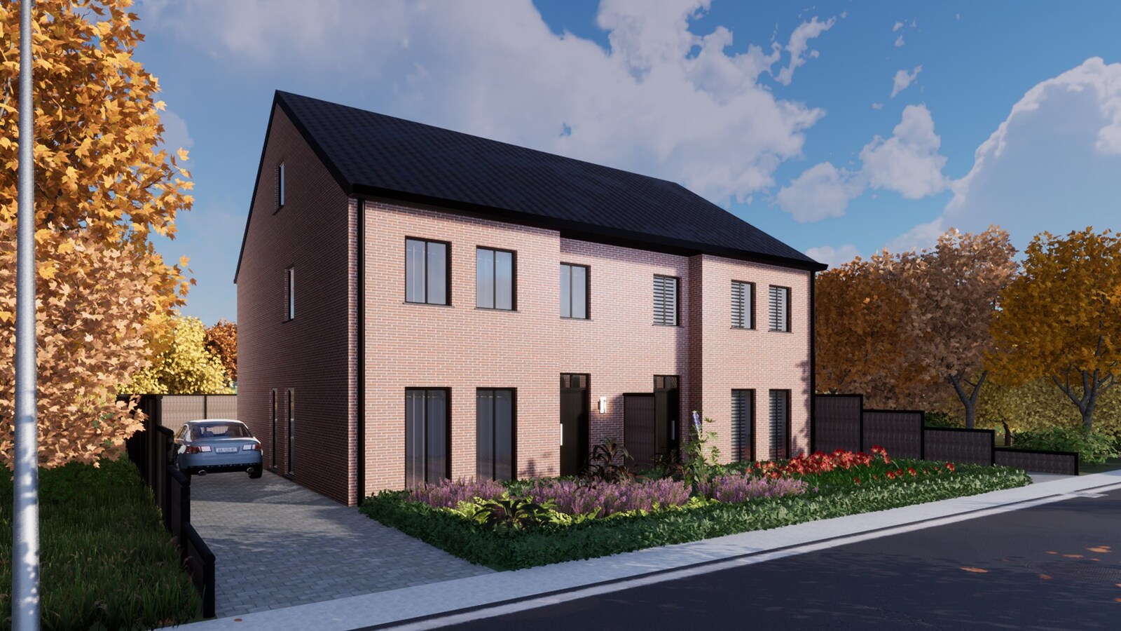 Nieuwbouwwoning met 3 slaapkamers 