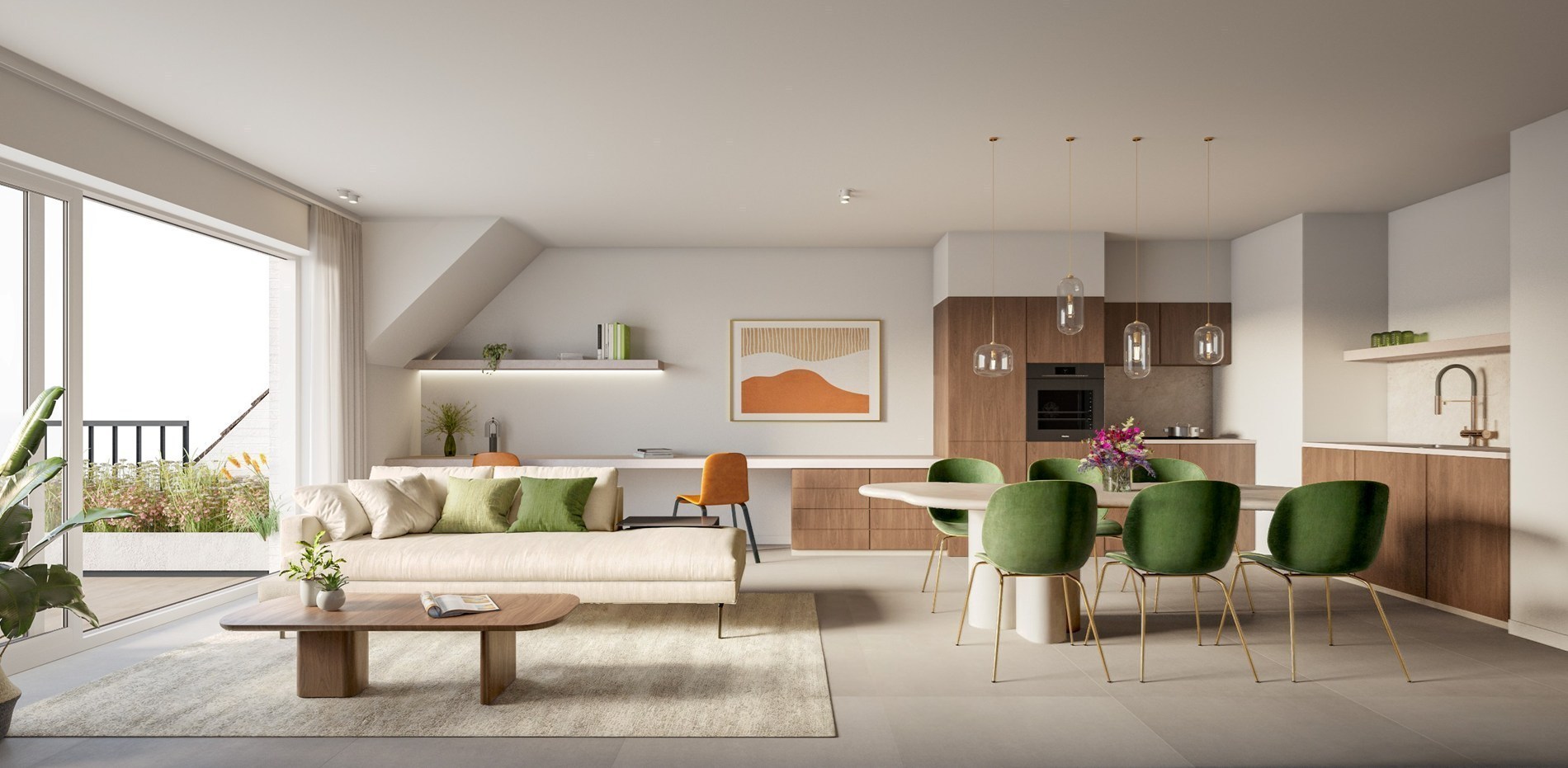 Betaalbare moderne BEN-appartementen in hartje Mariakerke 