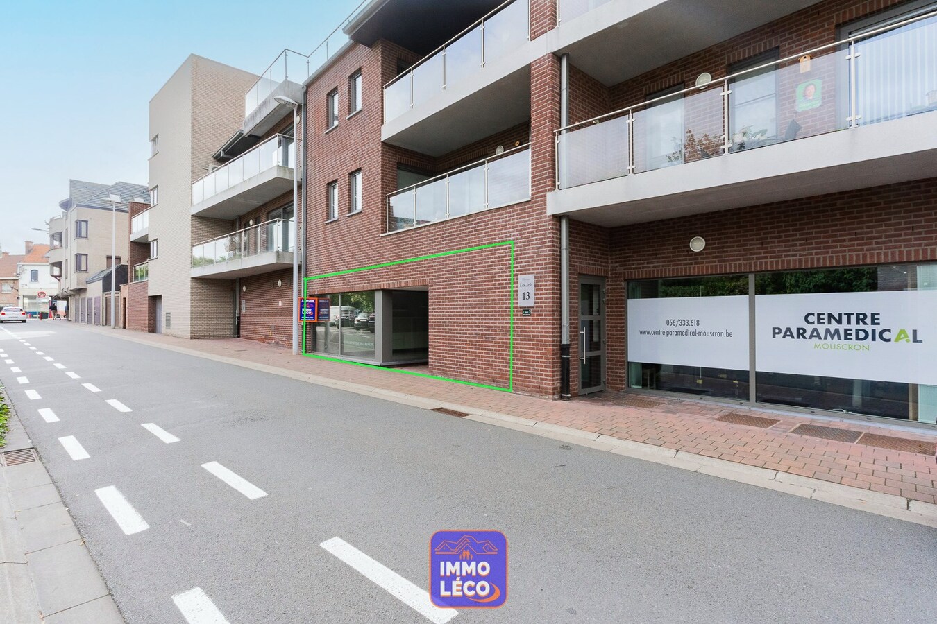 Superbe surface commerciale de +/- 110m² en plein centre-ville, nombreuses possibilités ! 