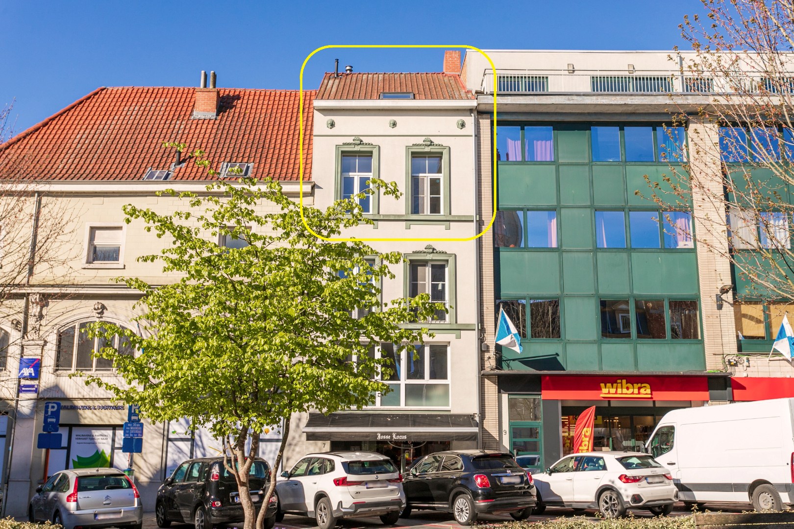 Duplexappartement in het hart Halle te koop met 2 slpks 