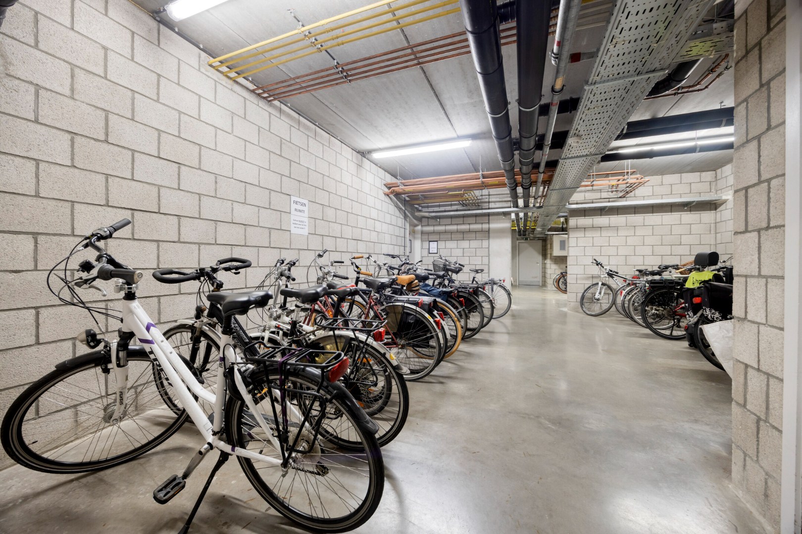 Gemeenschappelijke fietsenstalling 
