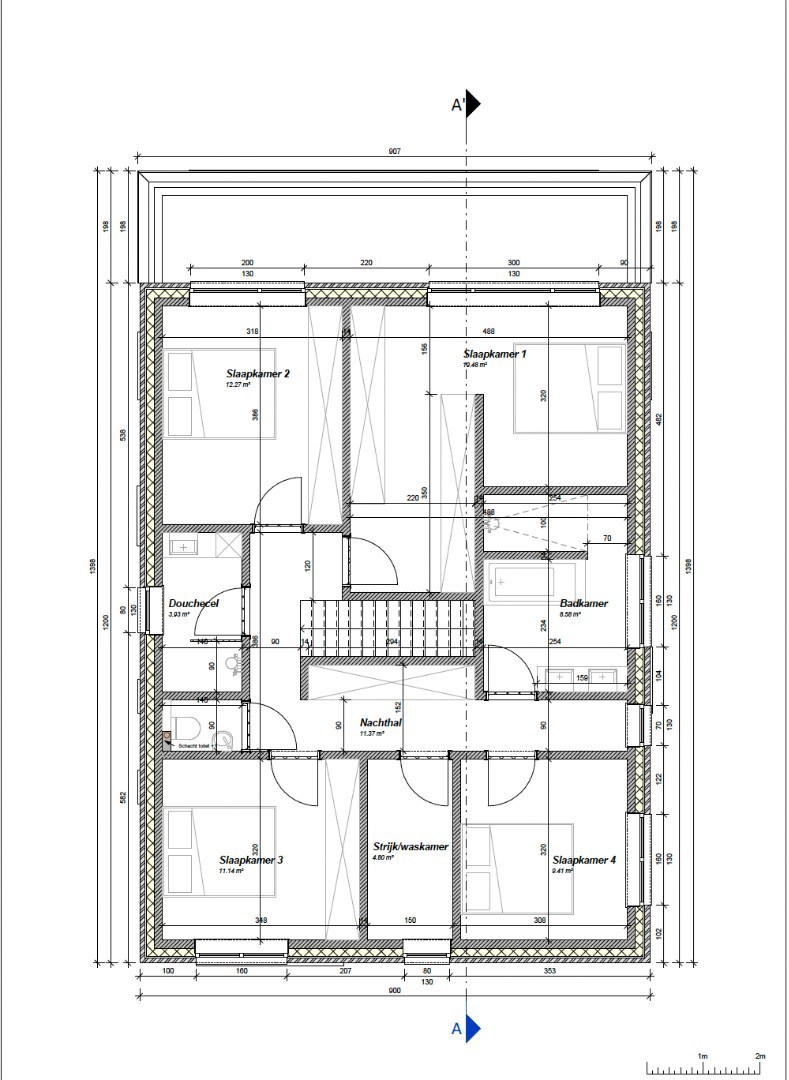 Ruime nieuwbouwwoning te Boutersem met zicht op het achterliggend groen 
