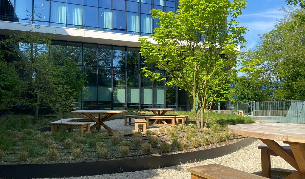 Stijlvolle nieuwbouw kantoren te huur in MG Square te Gent