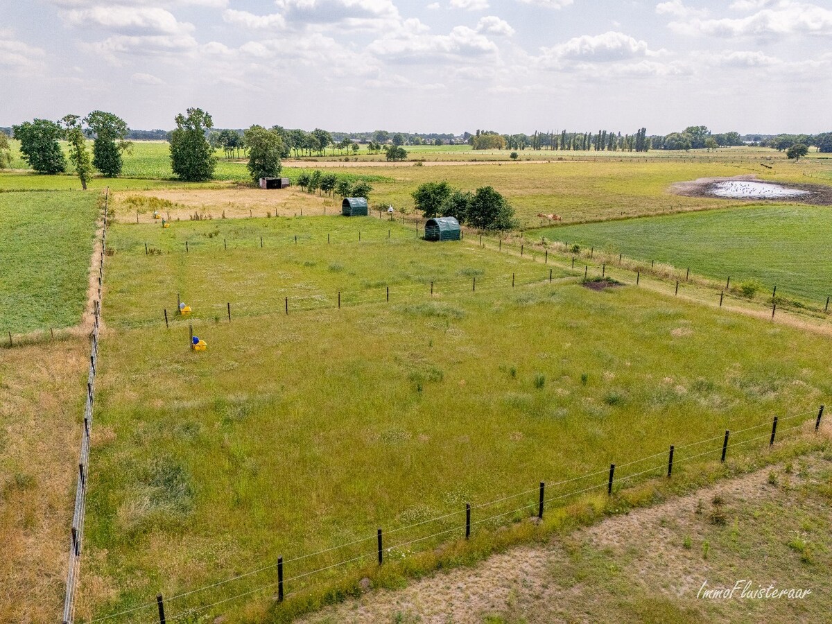 Hippisch complex op ca. 1,9 ha te Rijkevorsel Vergunning voor binnenpiste (60m x 30m) aanwezig! 