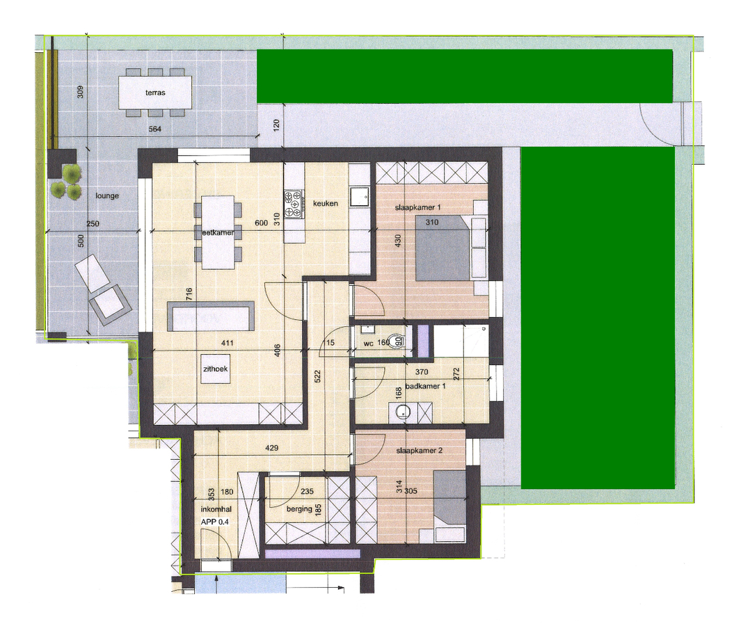 Verkocht appartement - Tongeren