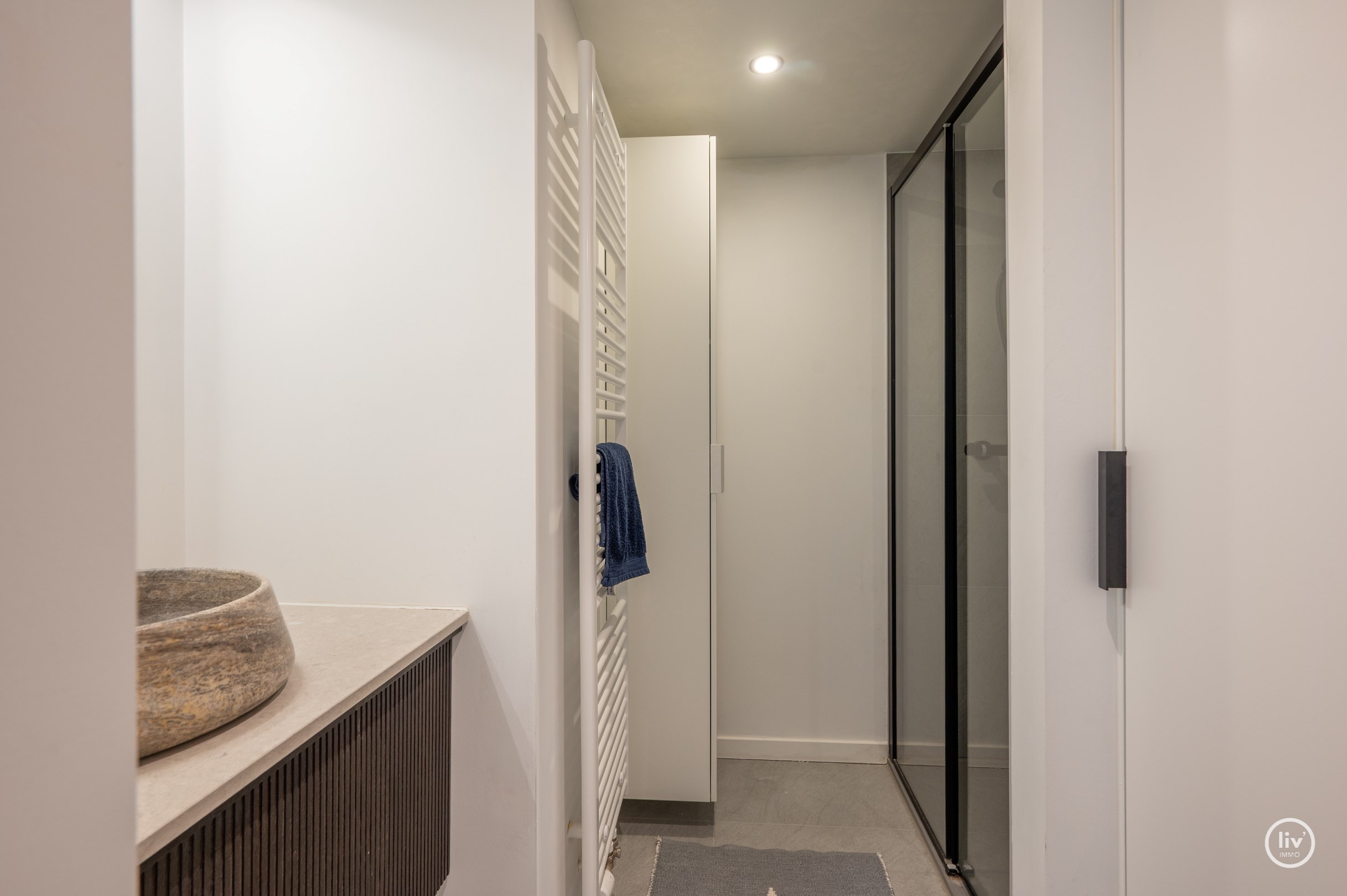 Luxueuze mezzanine van ca. 215 m² met open zichten op toplocatie in Duinbergen 