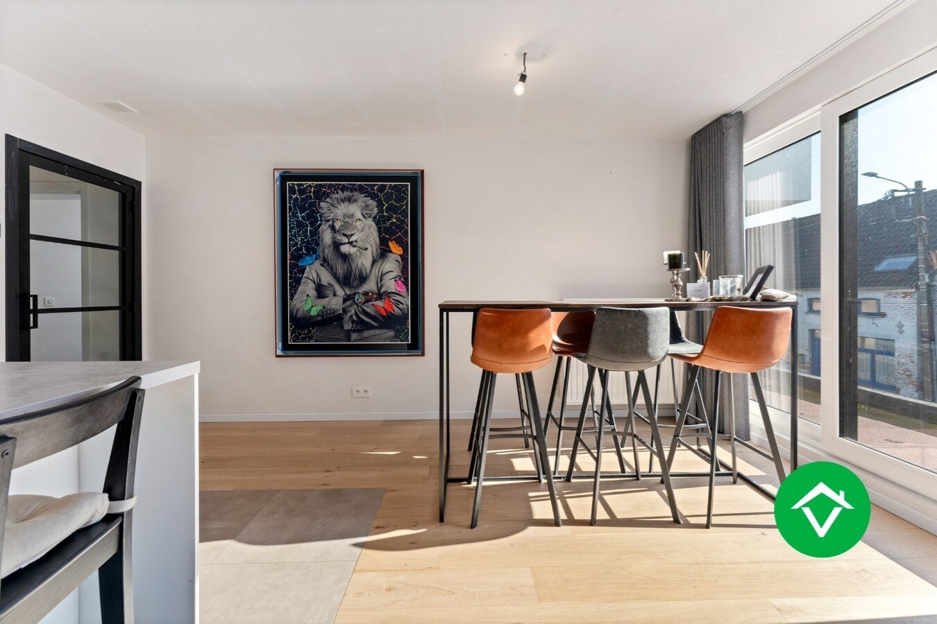 Appartement met autostandplaats te Leke 