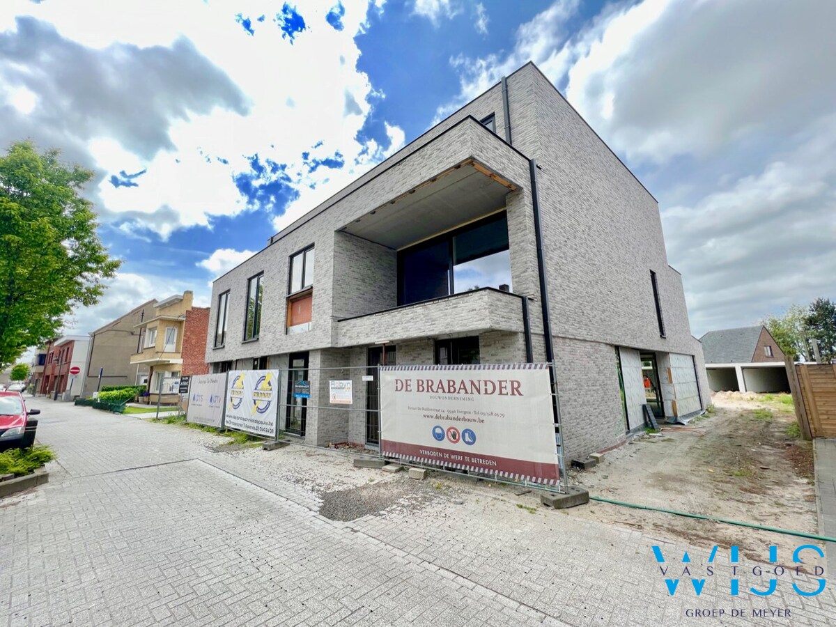 Nieuwbouw appartement met 2 terrassen te ERTVELDE ! 