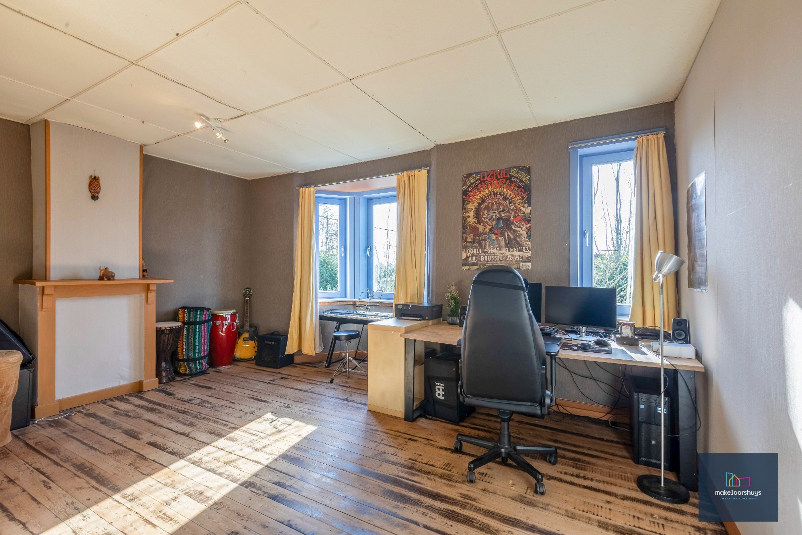 Te renoveren HOB op schitterende locatie te Drongen 