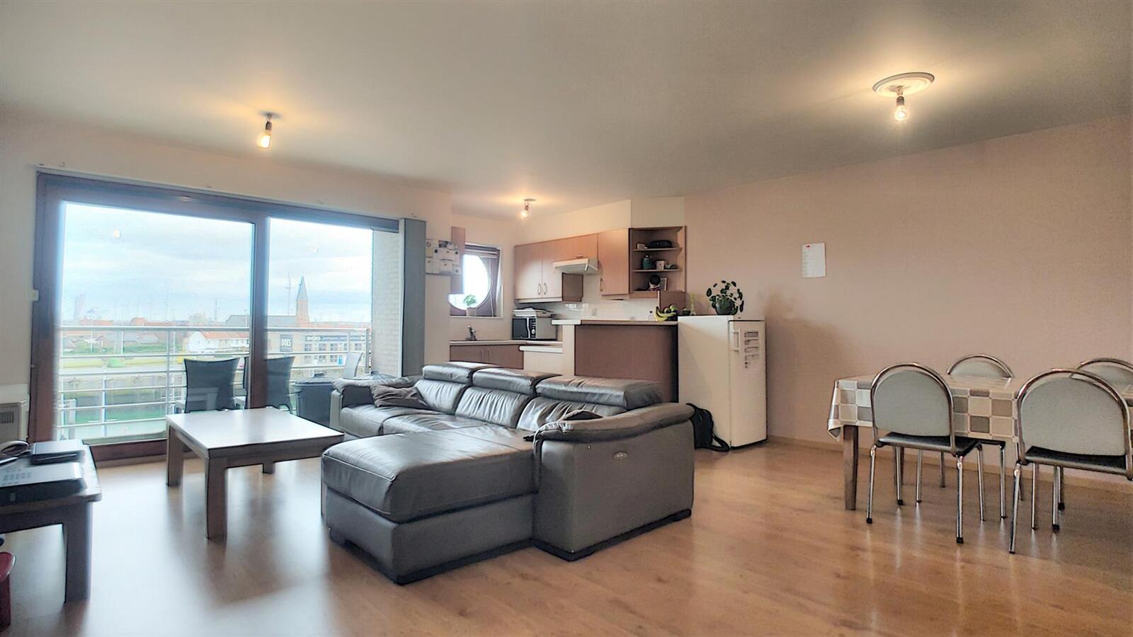 Appartement met mooi zicht over de jachthaven - Zeebrugge 