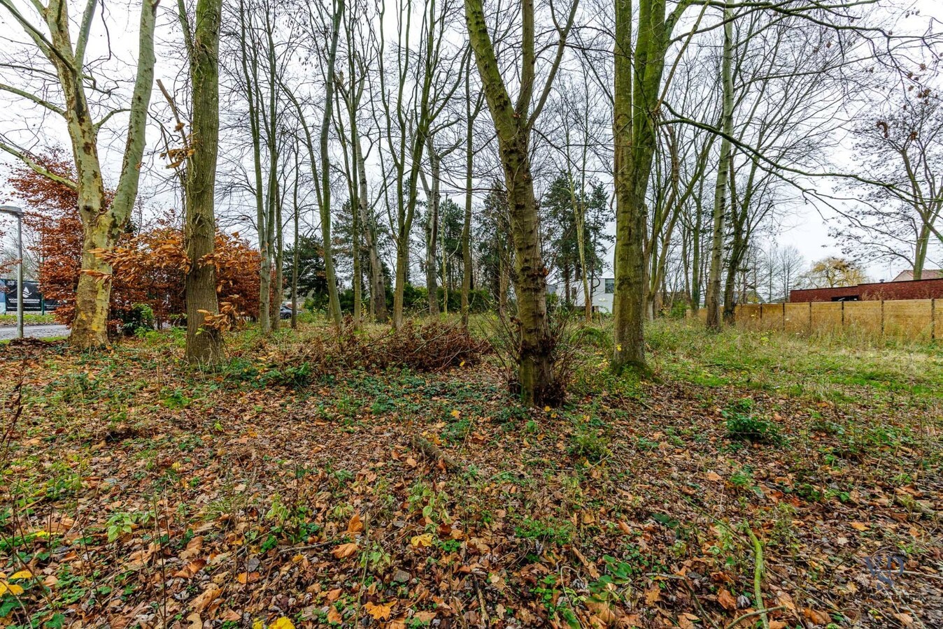 Bouwgrond voor open of halfopen bebouwing. 
