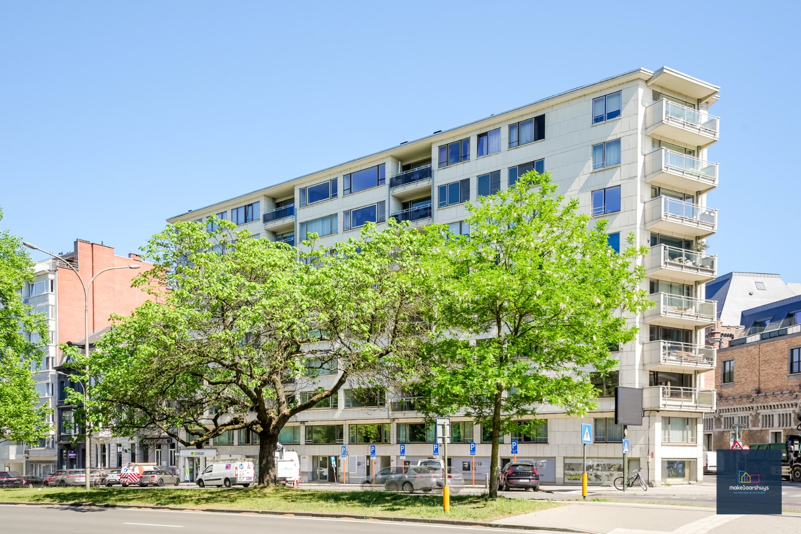 Ruim app. met 4 slpk en zicht op het Citadelpark 