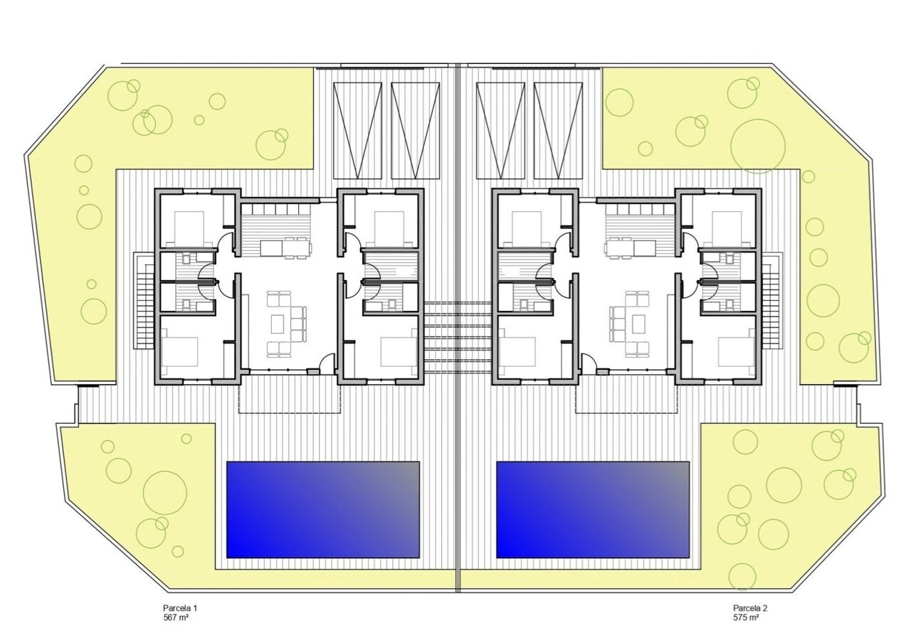 Prachtige gelijkvloerse villa gelegen in een omheind en beveiligd resort 