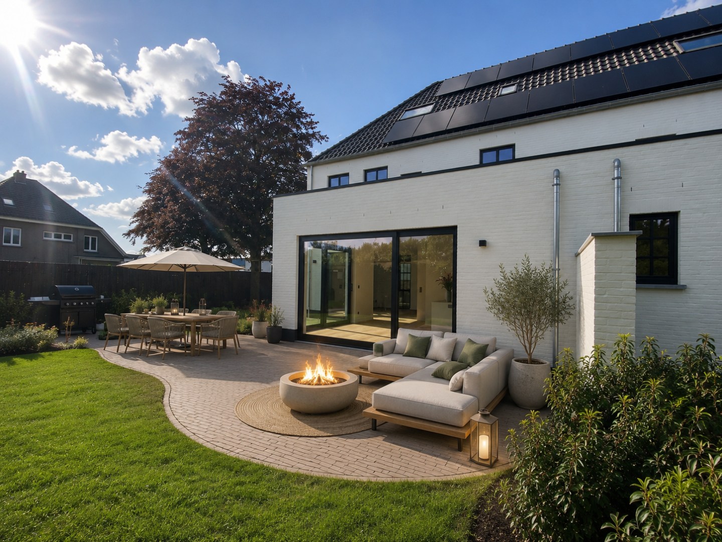 Exclusieve, energiezuinige nieuwbouwwoning op een discrete ligging te Waregem! 