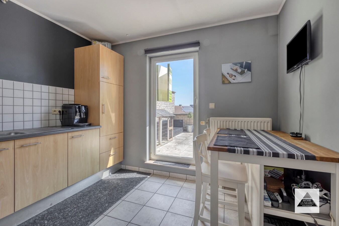 Duplex appartement met groot terras (23 m²)  en garage 