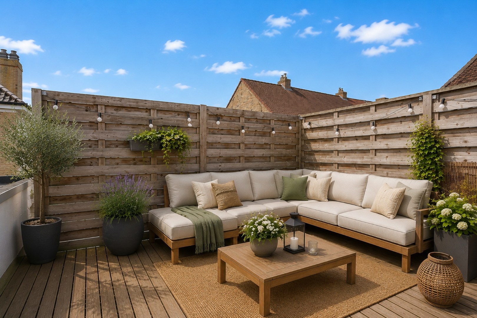 Ruime hoekwoning met 3 slaapkamers en zonnig terras op topligging in Assebroek 