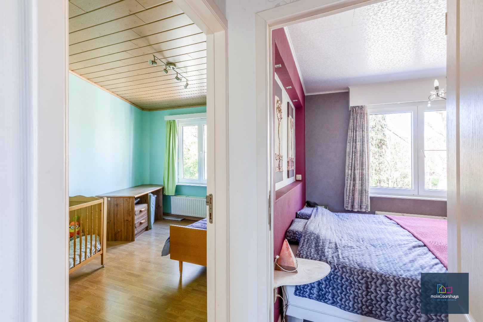 Goed onderhouden en ruime woning in rij met tuin/terras te Wondelgem 