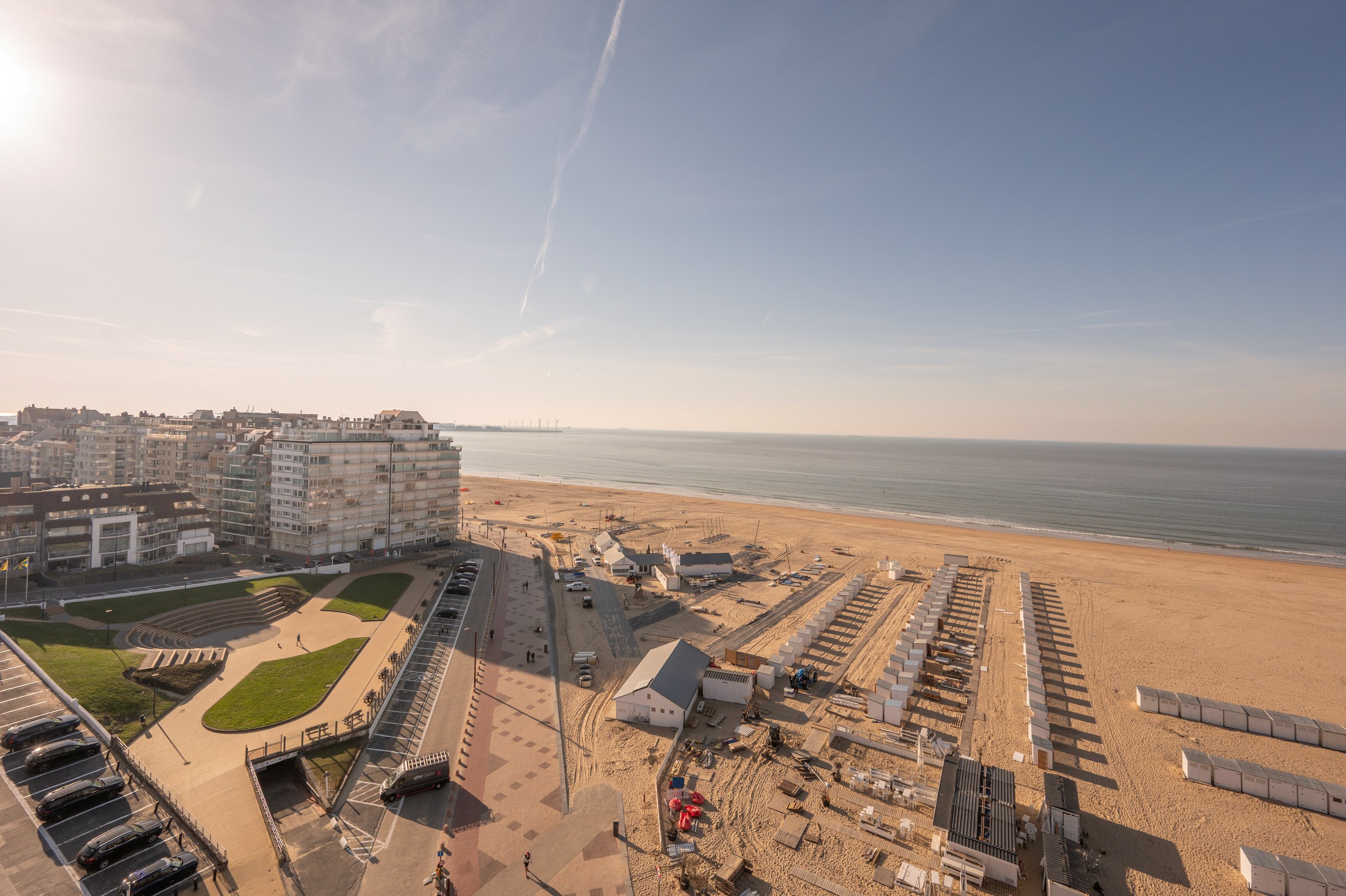 Appartement en duplex exceptionnel à vendre avec vue panoramique dans la résidence Duinrésidence. 